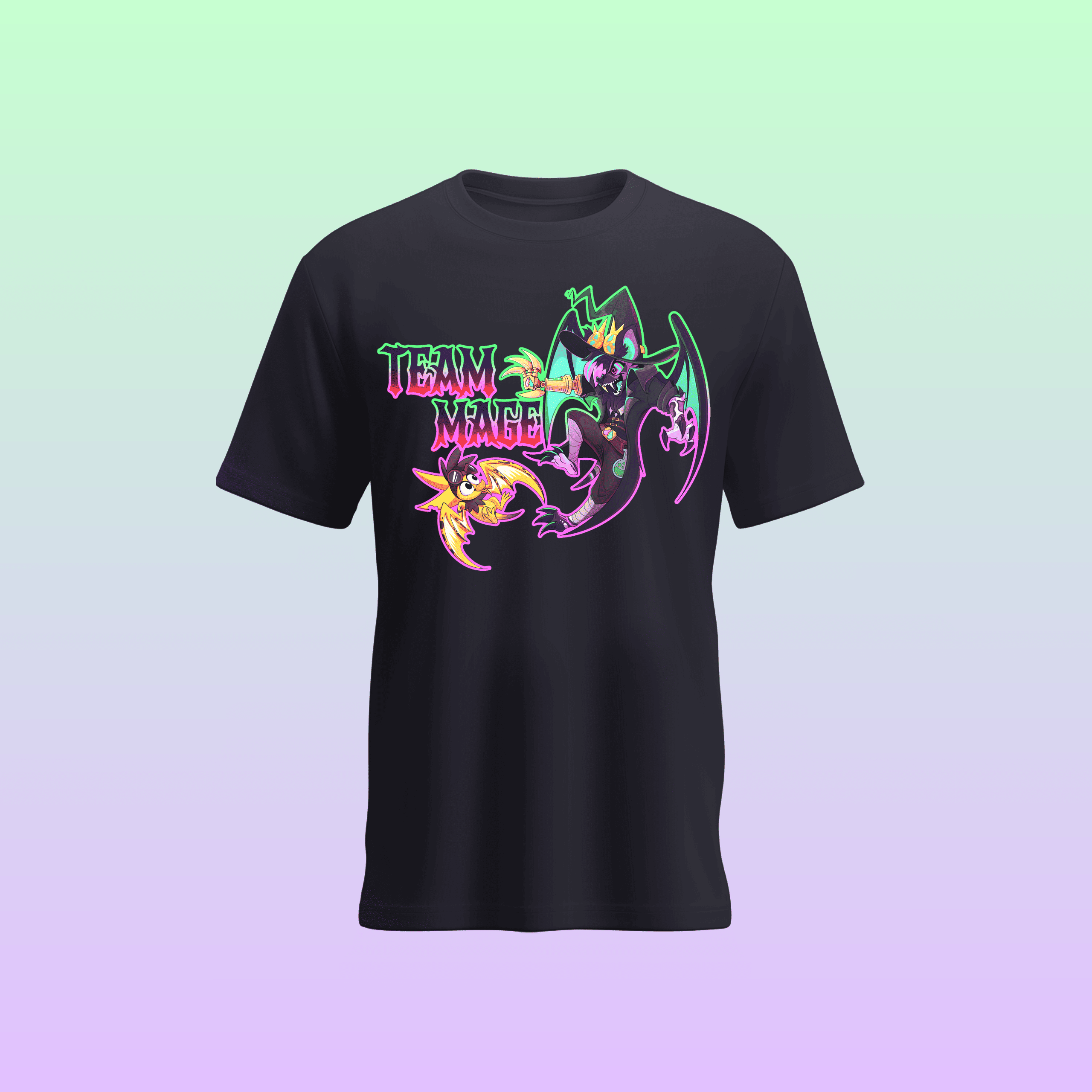 T-shirt Noir "Black Magic"